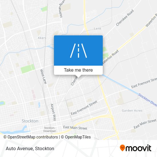 Mapa de Auto Avenue