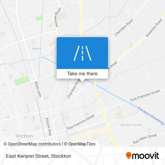 East Kenyon Street map