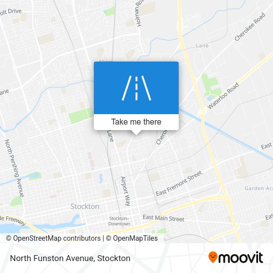 Mapa de North Funston Avenue