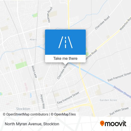 Mapa de North Myran Avenue