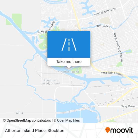 Mapa de Atherton Island Place