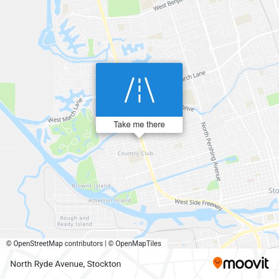 Mapa de North Ryde Avenue