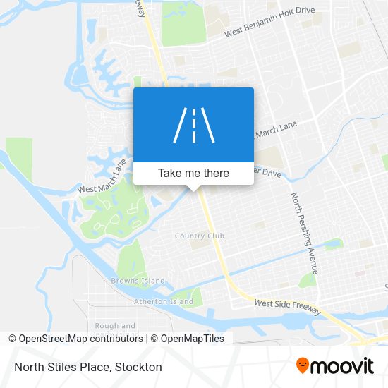 Mapa de North Stiles Place