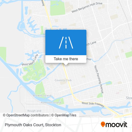 Plymouth Oaks Court map