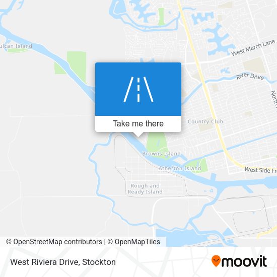 Mapa de West Riviera Drive