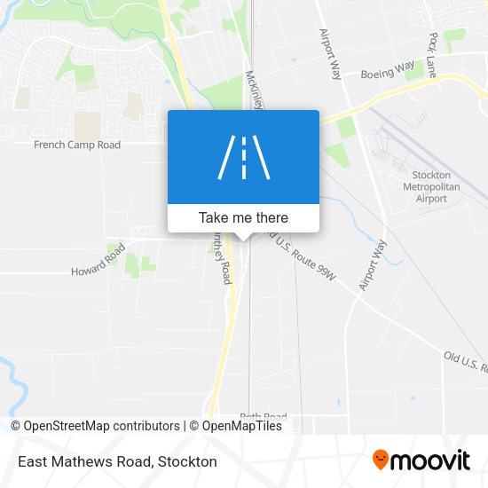 Mapa de East Mathews Road
