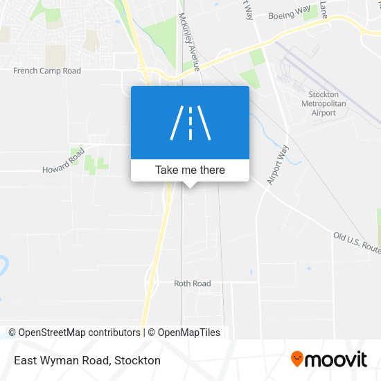 Mapa de East Wyman Road