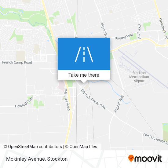 Mapa de Mckinley Avenue