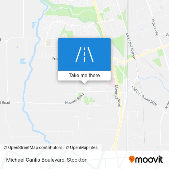 Michael Canlis Boulevard map