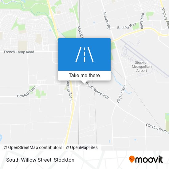 Mapa de South Willow Street