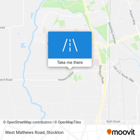 Mapa de West Mathews Road