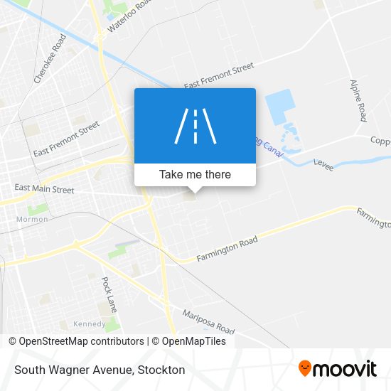 South Wagner Avenue map