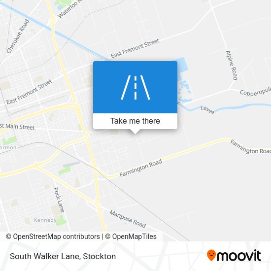 Mapa de South Walker Lane