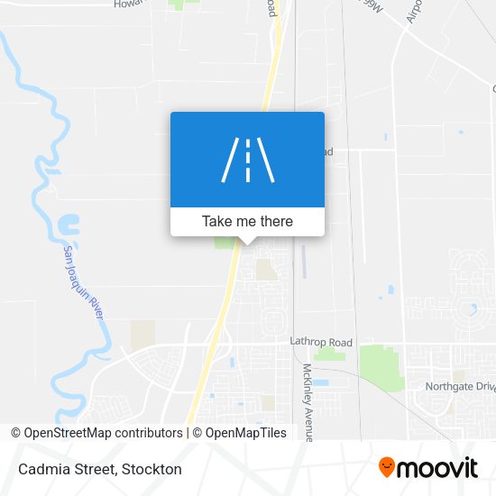 Mapa de Cadmia Street