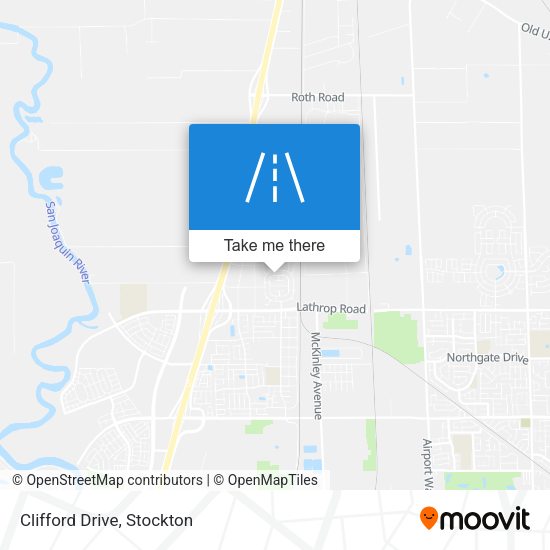 Mapa de Clifford Drive