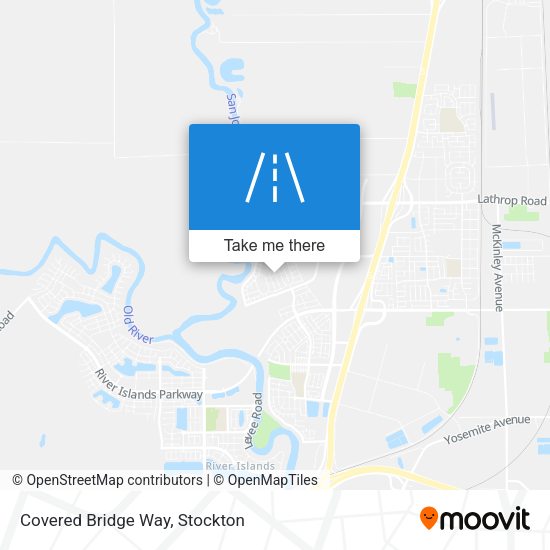 Covered Bridge Way map