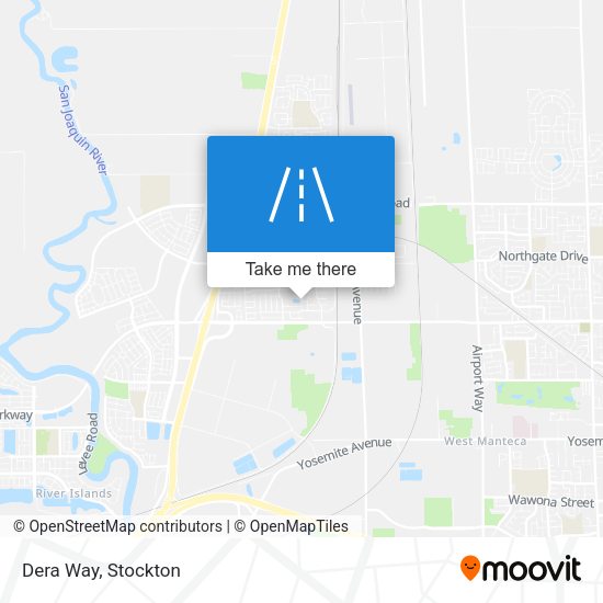 Mapa de Dera Way