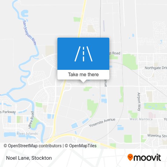 Mapa de Noel Lane