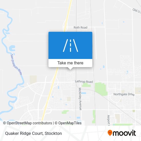 Quaker Ridge Court map