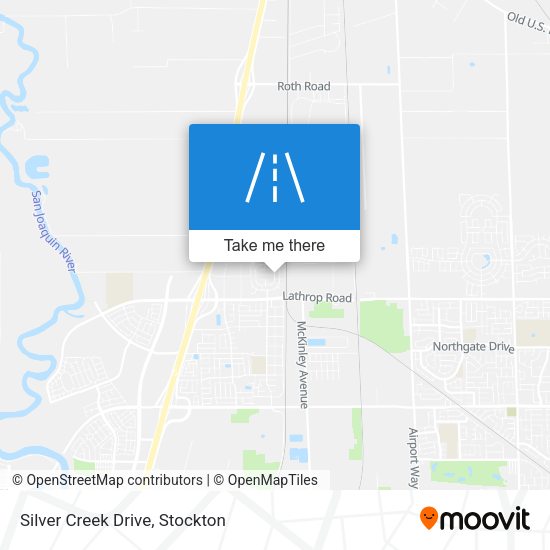 Silver Creek Drive map