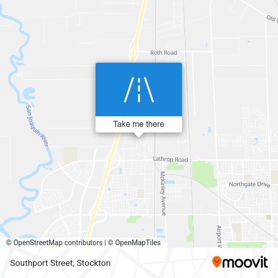 Southport Street map