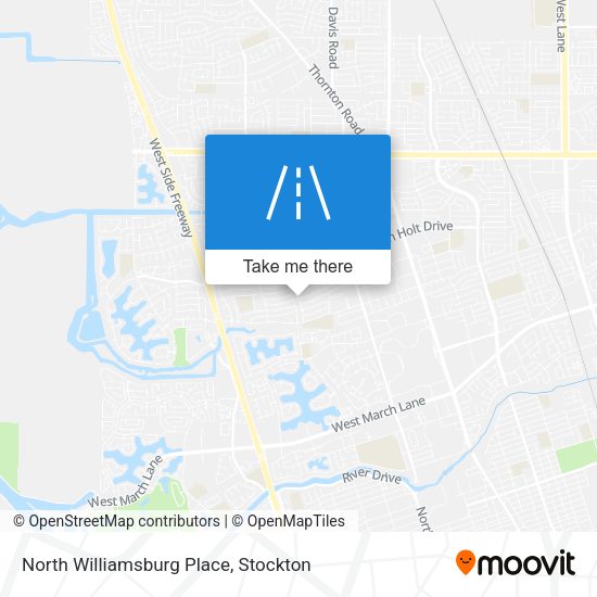 North Williamsburg Place map