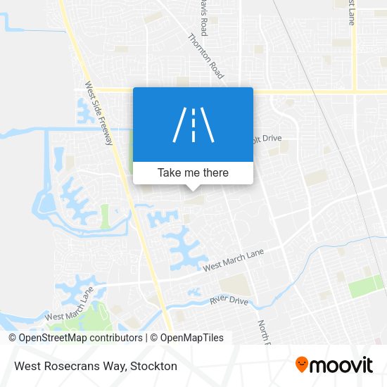 West Rosecrans Way map