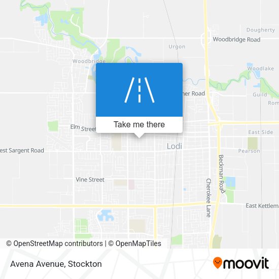 Mapa de Avena Avenue
