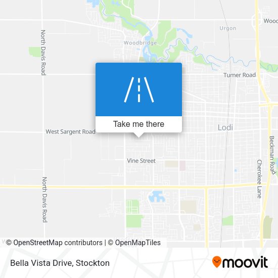 Mapa de Bella Vista Drive