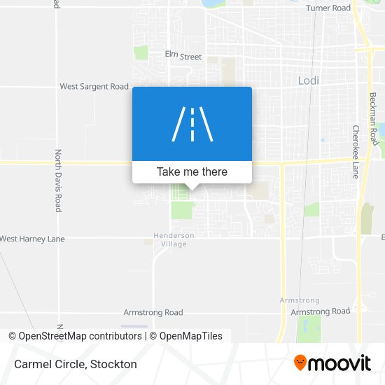 Mapa de Carmel Circle