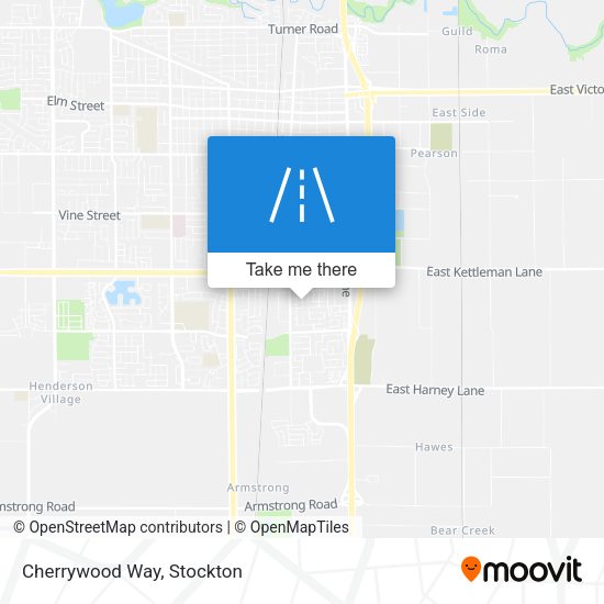 Mapa de Cherrywood Way