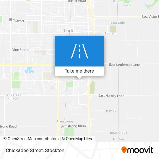 Mapa de Chickadee Street