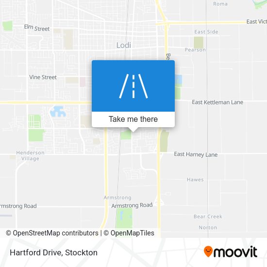 Mapa de Hartford Drive