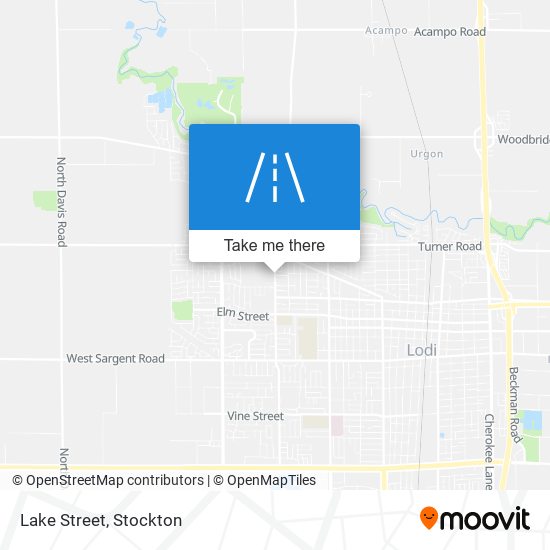 Lake Street map