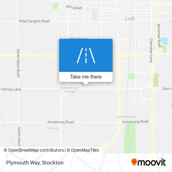 Mapa de Plymouth Way