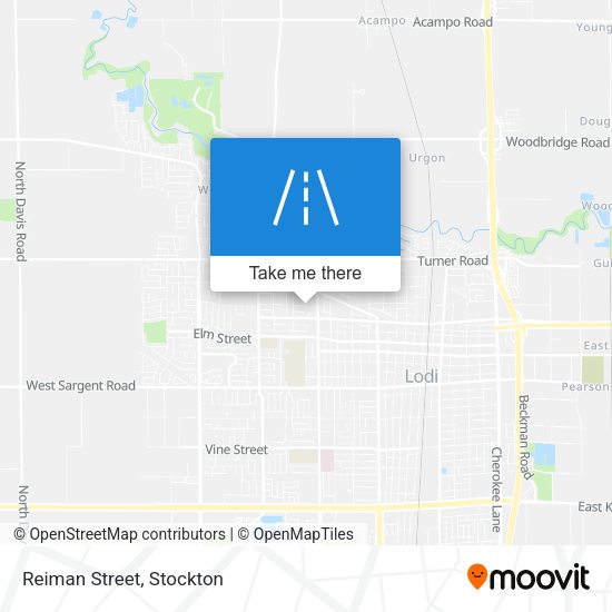 Mapa de Reiman Street