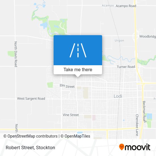 Mapa de Robert Street