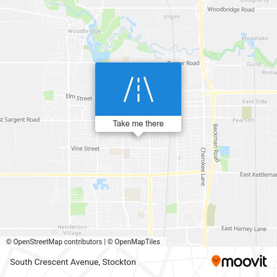 Mapa de South Crescent Avenue