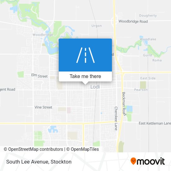 Mapa de South Lee Avenue