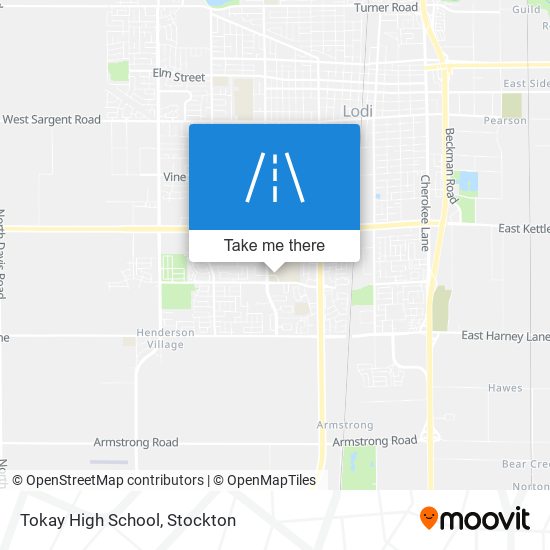 Tokay High School map