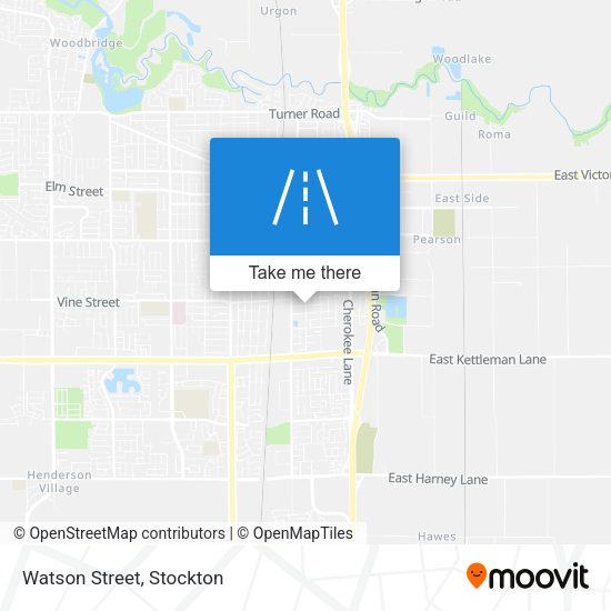 Mapa de Watson Street