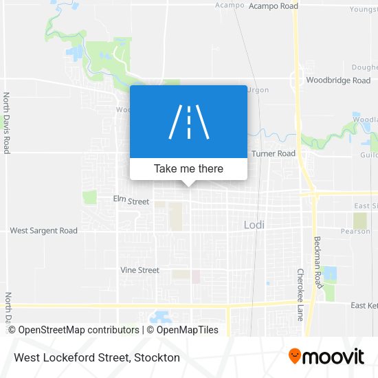 West Lockeford Street map