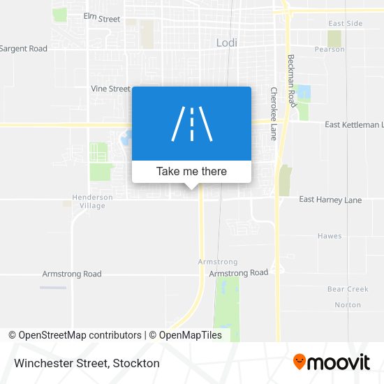 Mapa de Winchester Street