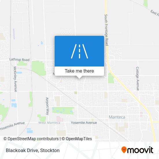 Blackoak Drive map