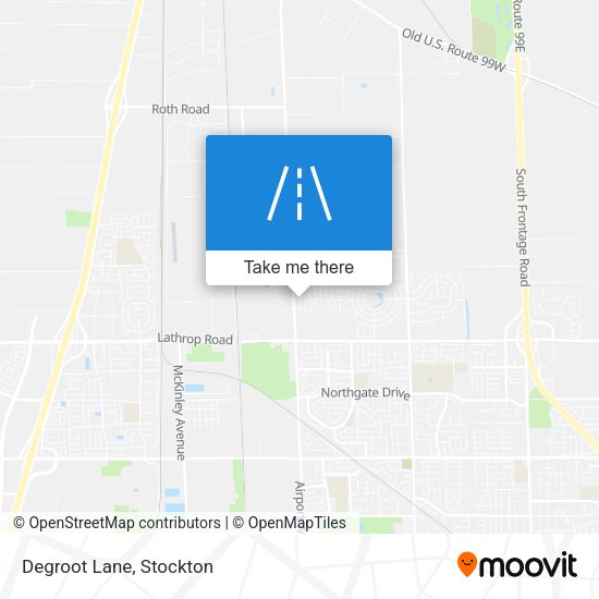 Mapa de Degroot Lane