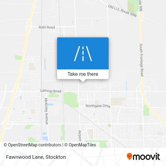 Mapa de Fawnwood Lane