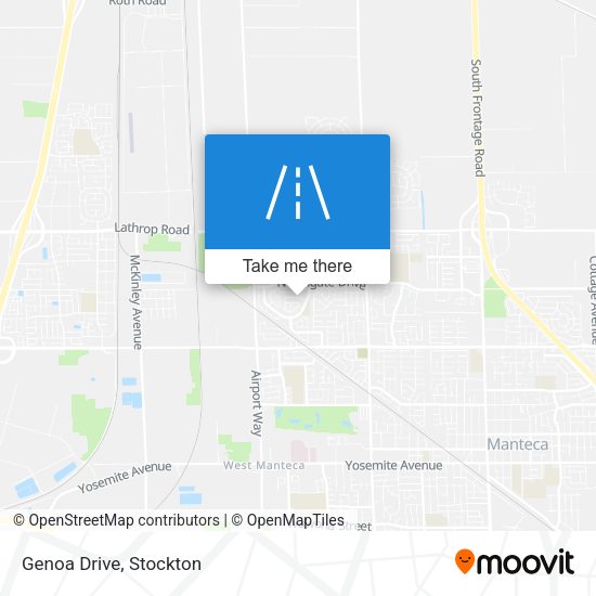 Mapa de Genoa Drive
