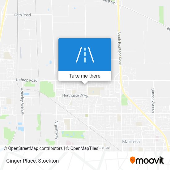 Mapa de Ginger Place
