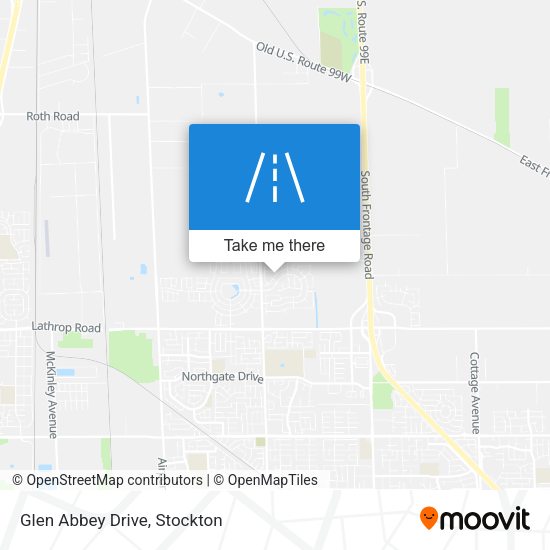 Glen Abbey Drive map