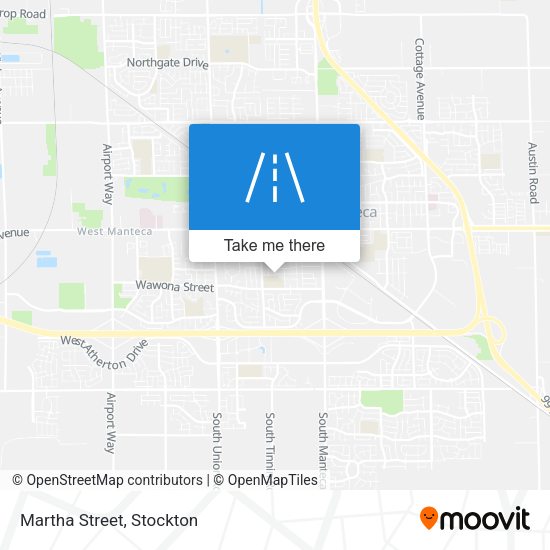 Martha Street map